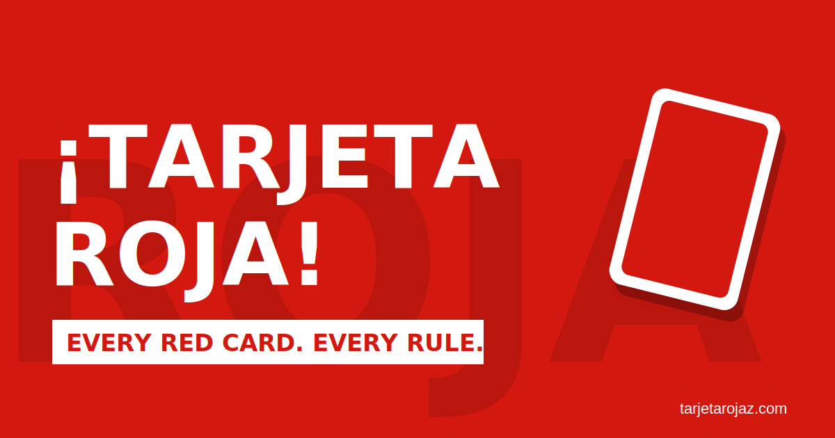 Tarjeta Roja